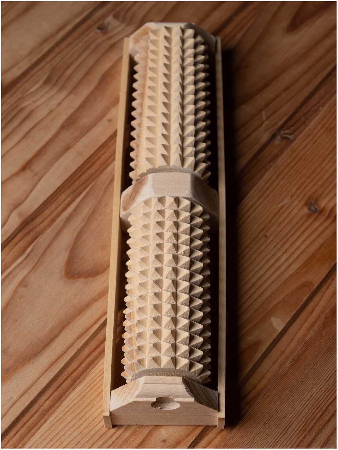 Массажер для стоп деревянный массажер для ног фотография 12