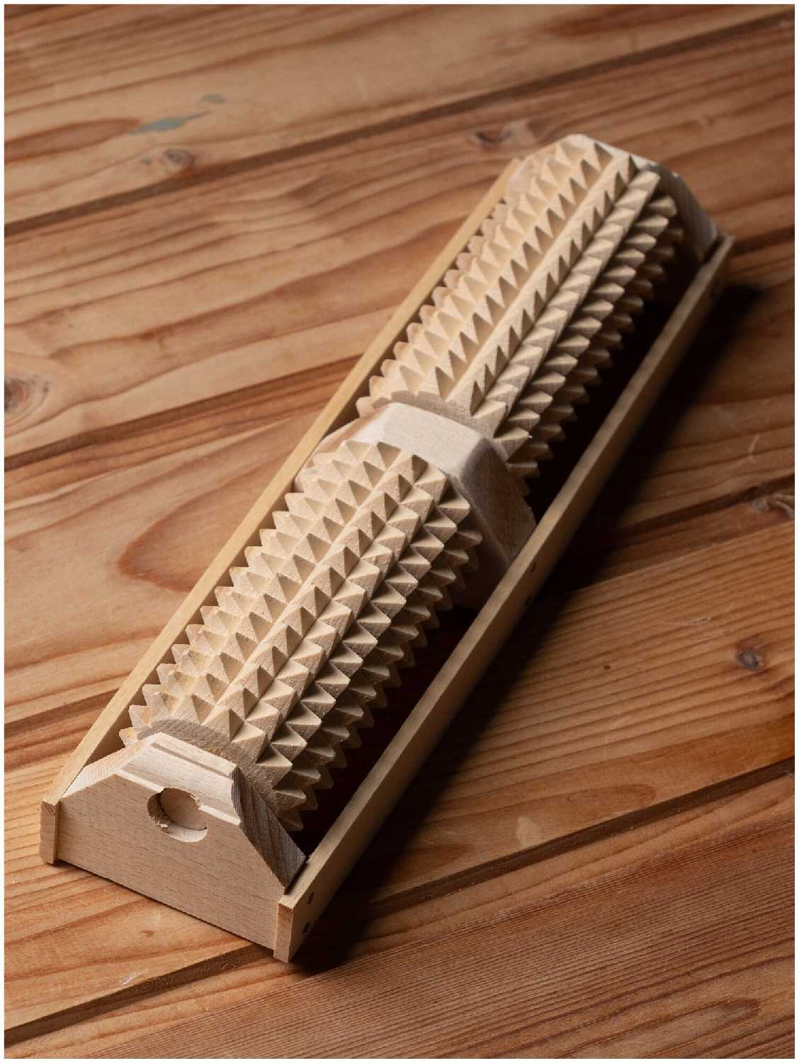 Массажер для стоп деревянный массажер для ног фотография 13