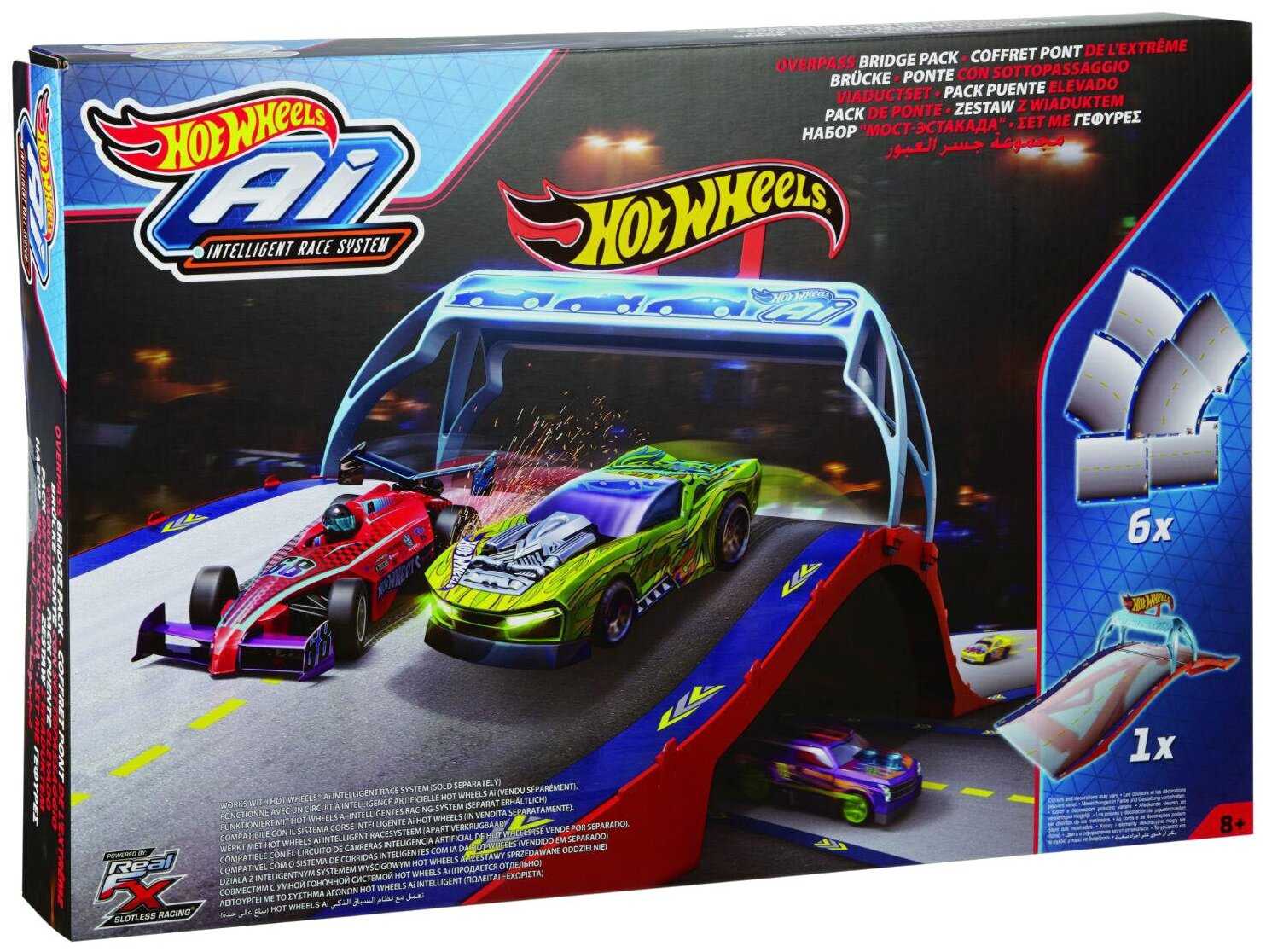Трек Hot Wheels Умная трасса дополнительные детали (FDY11, FBL84)