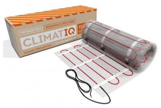 Нагревательный мат CLIMATIQ MAT 150 Вт/м2 2,5 м2 375 Вт