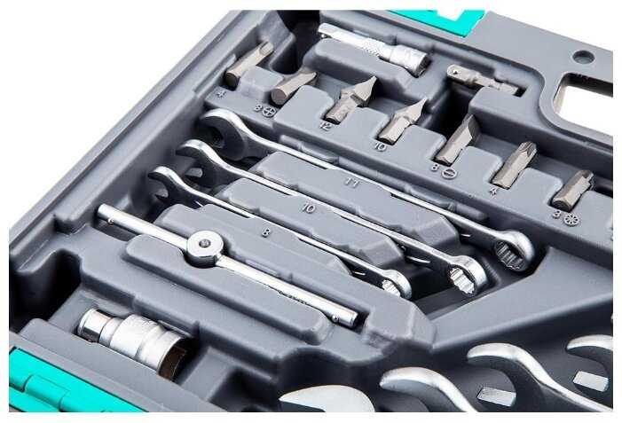 Набор автомобильных инструментов Stels 14105 (82 предм.) фотография 6