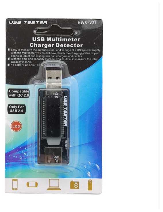 USB тестер Keweisi KWS-V21 фотография 2