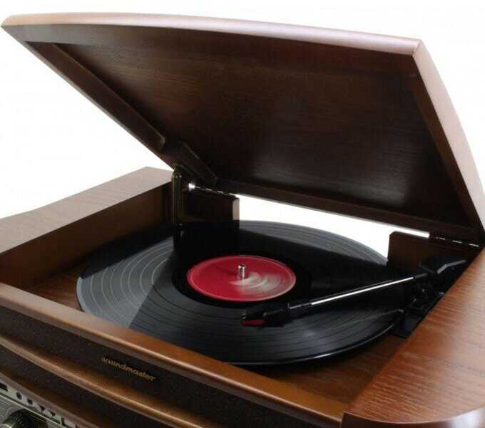 Проигрыватель виниловых дисков Soundmaster NR545DAB фотография 2