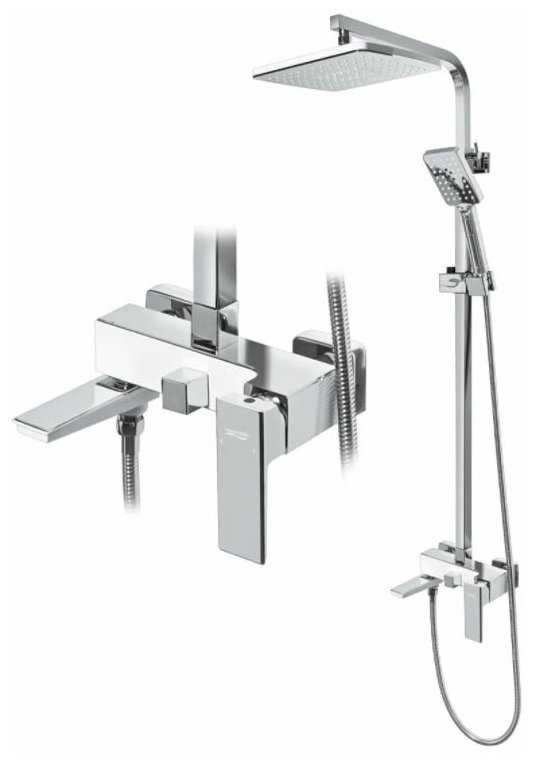 Душевая система Grohenberg SHOWER GB7008WC хром/белый фотография 2