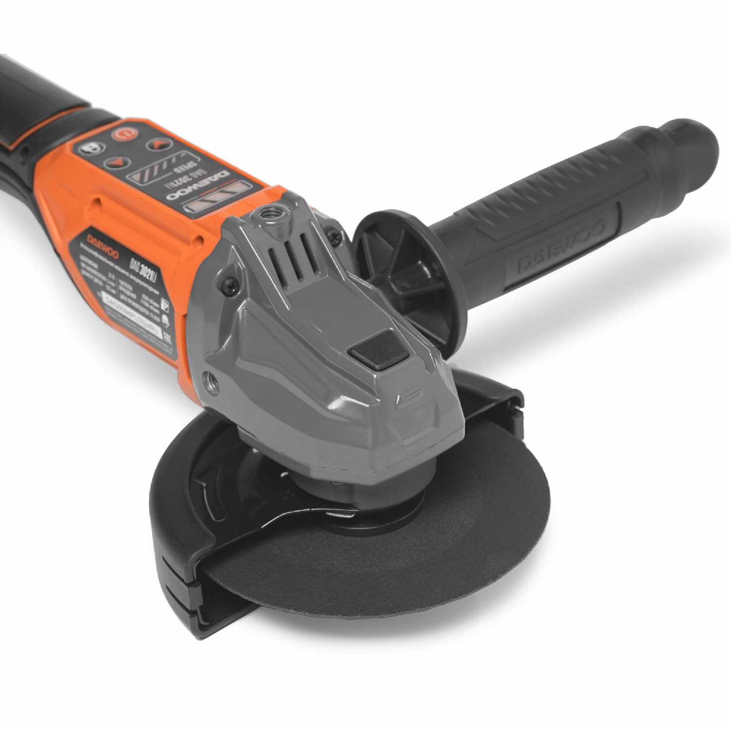 Аккумуляторная УШМ DAEWOO DAG 3021Li SET [21В, 125мм, Li-Ion 4А/ч + ЗУ] фотография 5