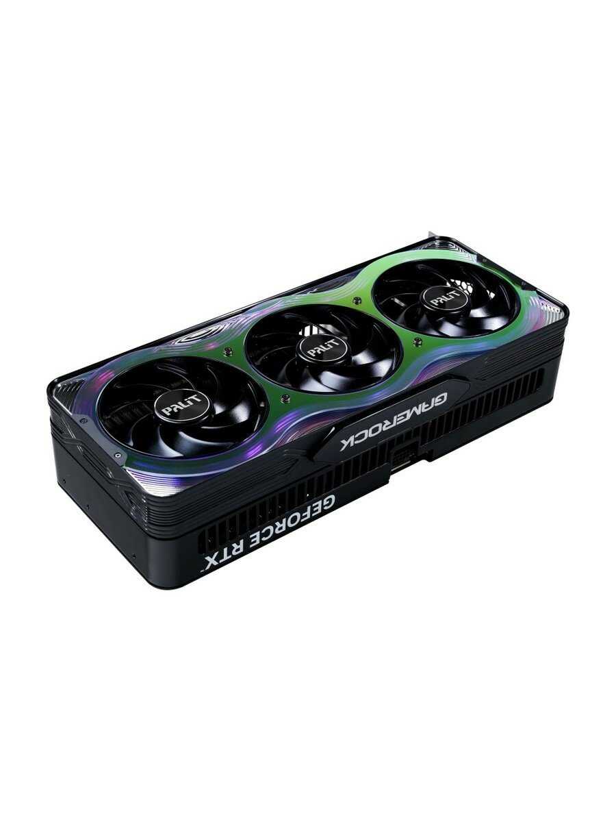 Видеокарта Palit GeForce RTX 5080 16GB GAMEROCK OC (NE75080T19T2-GB2030G) фотография 3