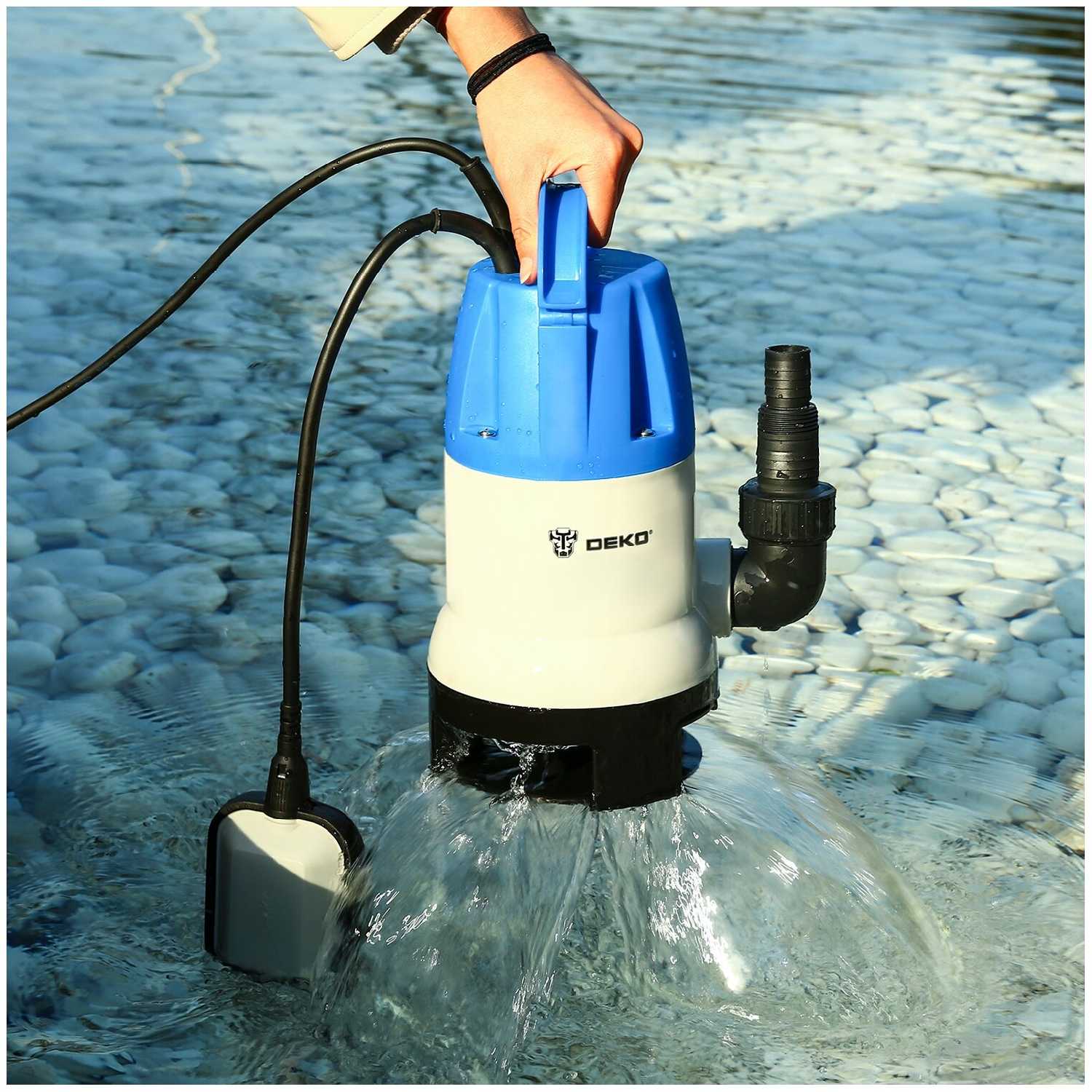 Поверхностный насос DEKO DWP-900P фотография 11