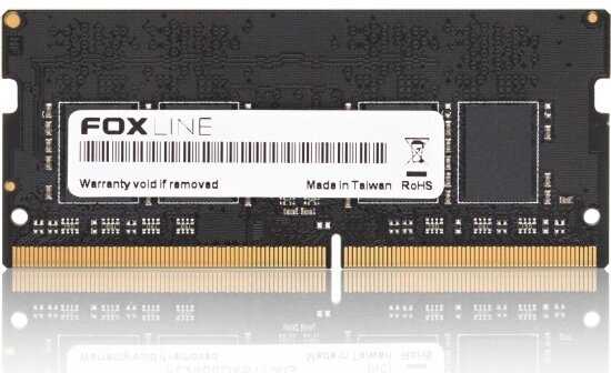 Оперативная память Foxline 2 ГБ DDR3L SODIMM (FL1600D3S11SL-2G) фотография 9