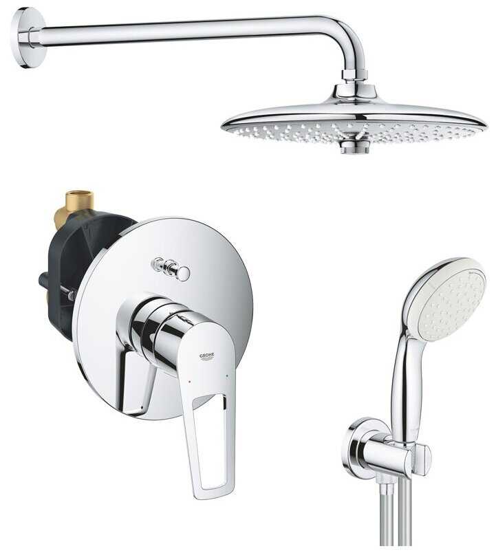 Душевая система встраиваемая со смесителем Grohe BauLoop New 2645829081N