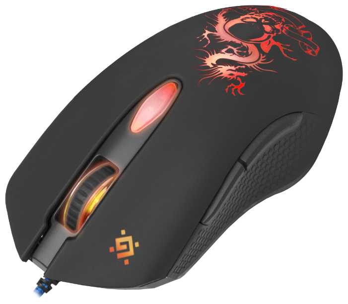 Игровая мышка для компьютера Defender Sky Dragon оптика 6 кнопок 3200 dpi фотография 6