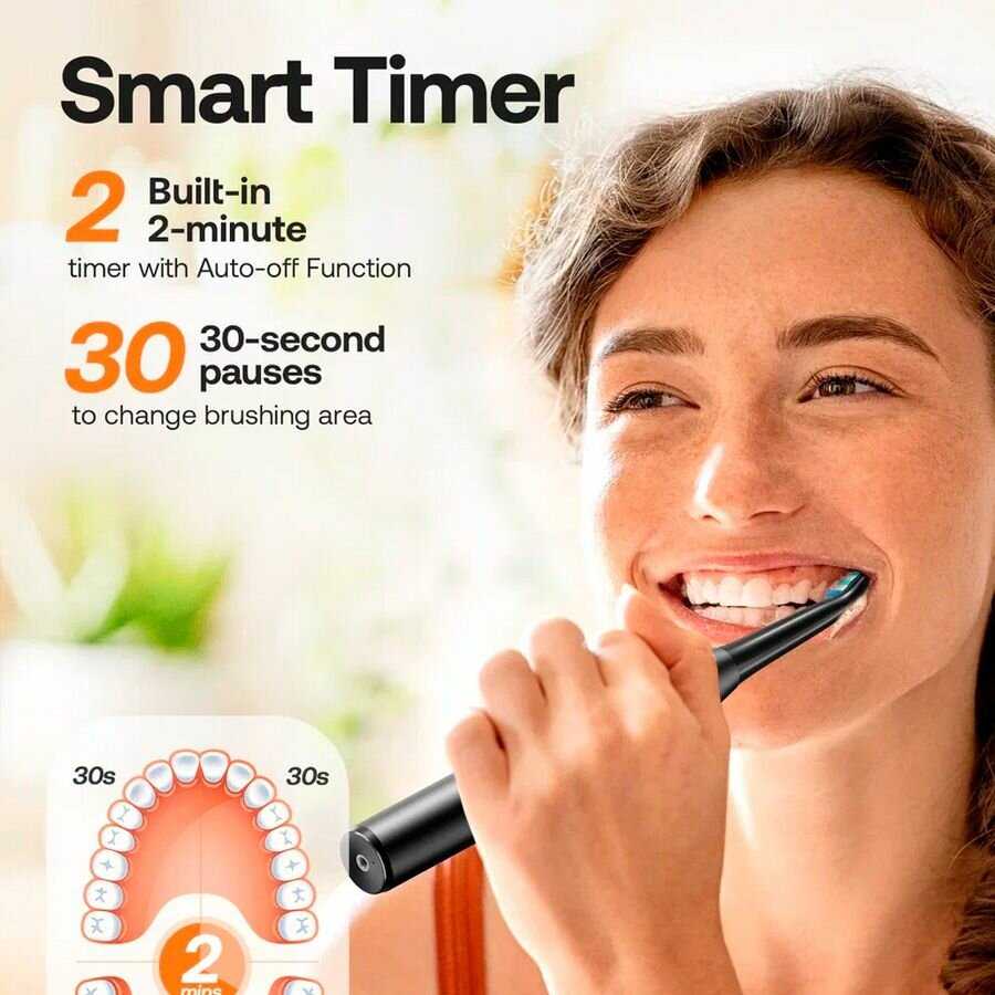 Электрическая зубная щетка Bitvae Smart K7S Kids с поддержкой приложения фотография 12