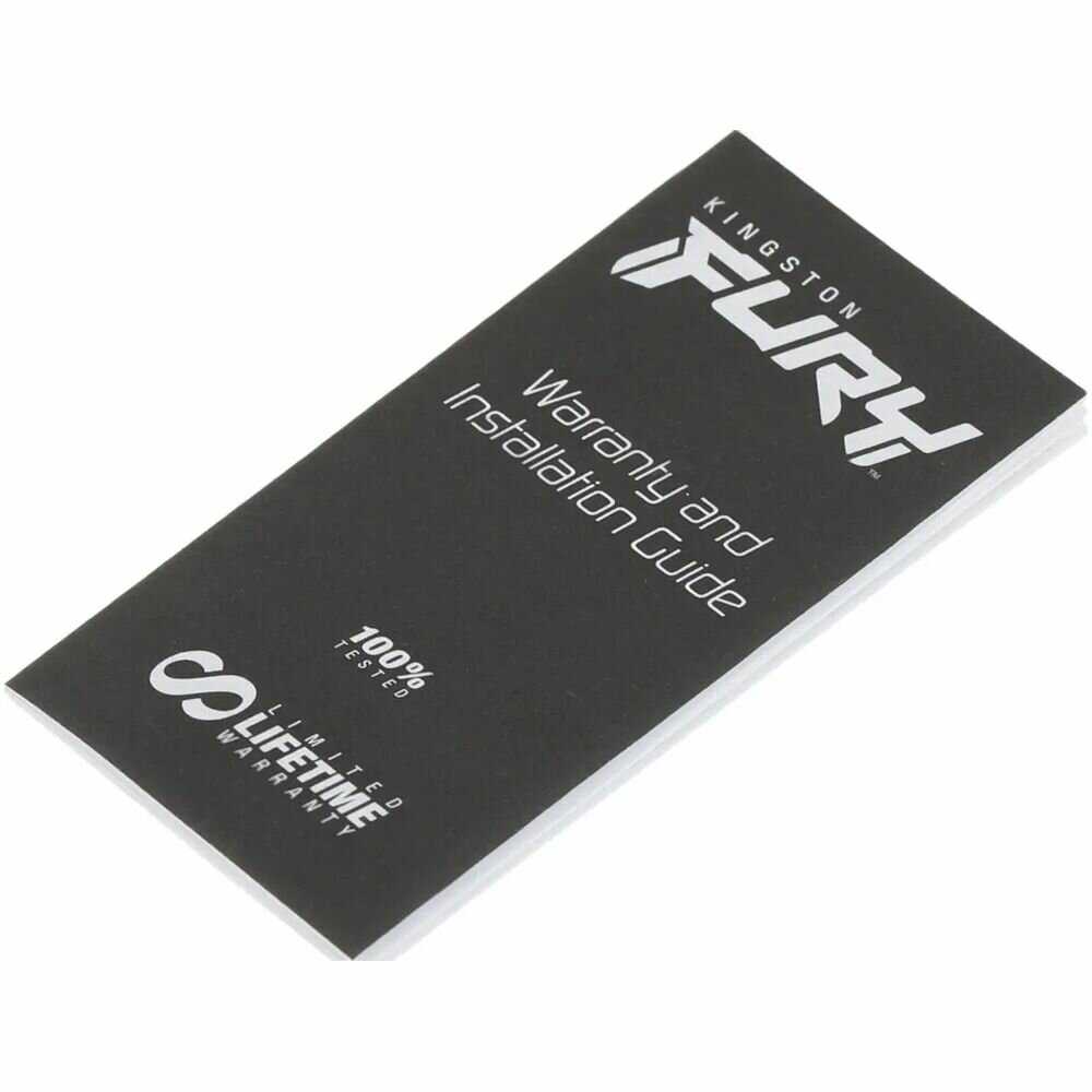 Оперативная память Kingston Fury Beast (KF436C18BB/32) фотография 5