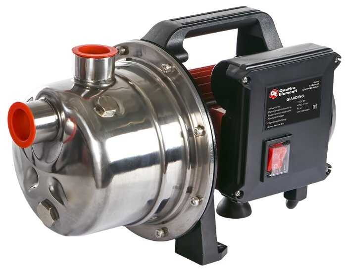 Поверхностный насос Quattro Elementi Giardino 1001 Inox (1000 Вт)