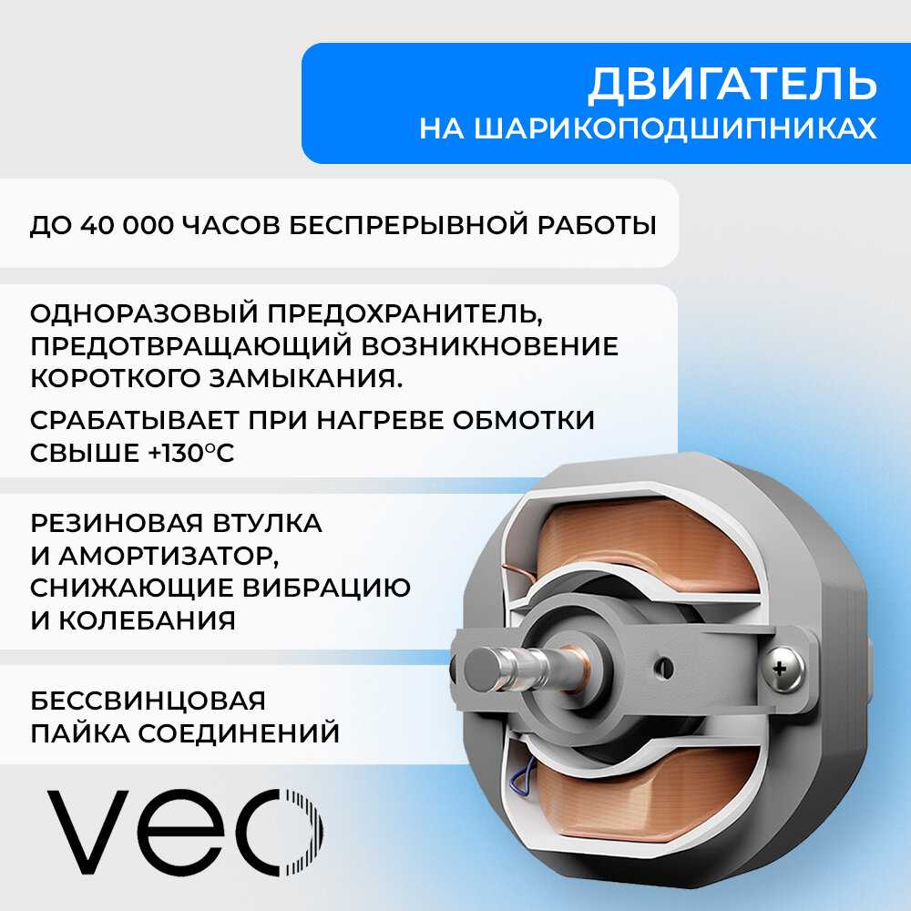 Вентилятор вытяжной VEO PRIME 5C BB (D 125 мм) фотография 4