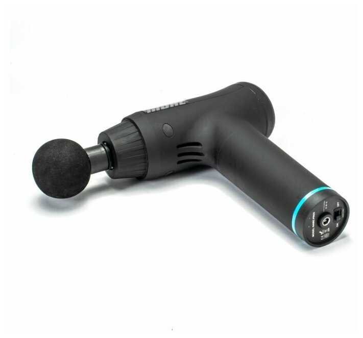 MDHL Pro. Массажный пистолет. Перкуссионный ударный массажёр. Чёрный. фотография 6