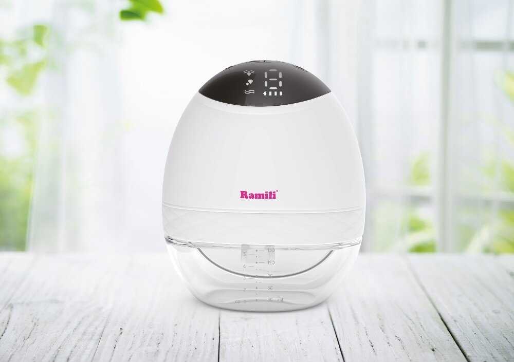 Двухфазный электрический молокоотсос Ramili SE500 с бутылочкой фотография 3