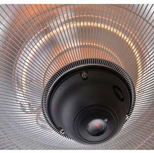 Уличный инфракрасный обогреватель Hugett Taket Steel 2125 фотография 5