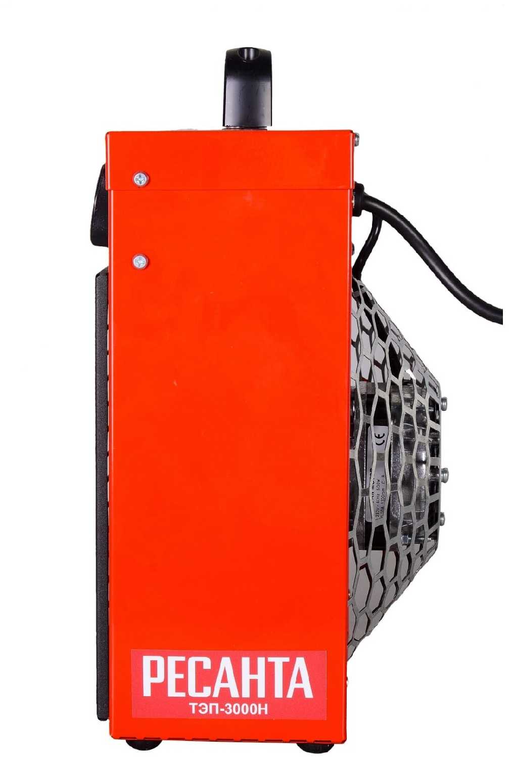 Электрическая тепловая пушка РЕСАНТА ТЭП-3000Н фотография 2