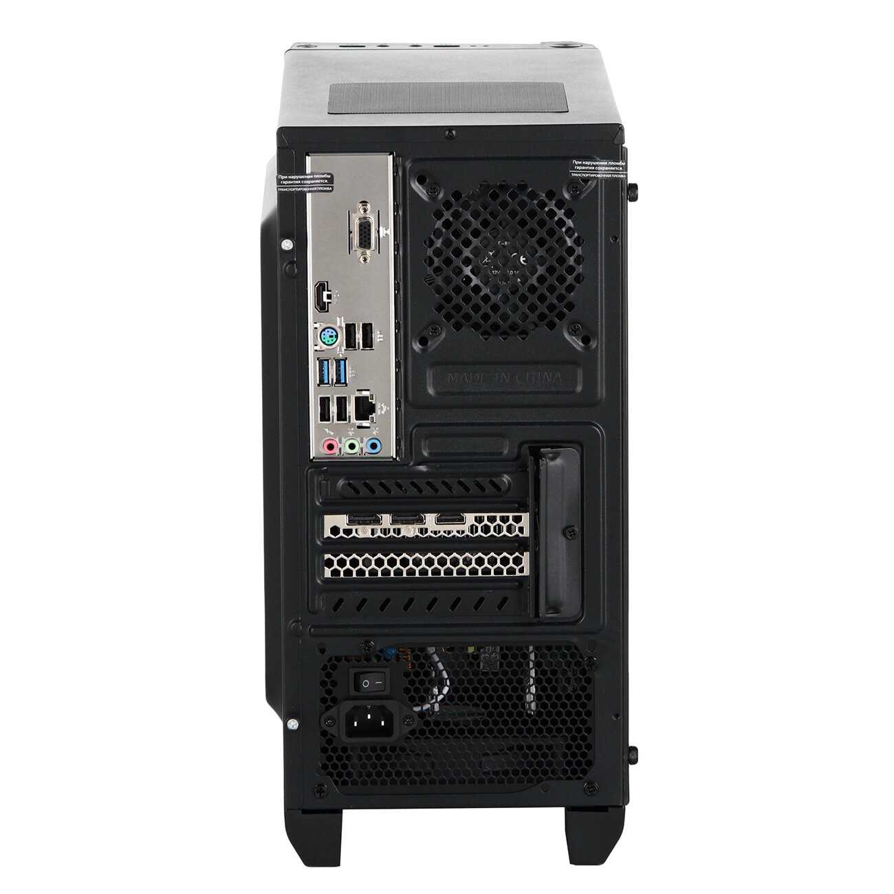 Системный блок игровой iRU Game 313 MT (i3-10105F/16G/256G/GTX1650) фотография 4