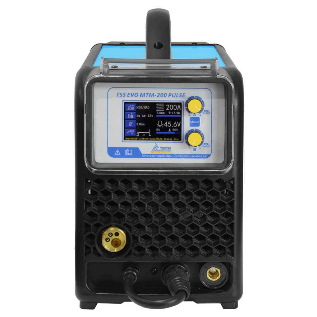 Сварочный полуавтомат многофункциональный TSS EVO MTM-200 PULSE NEW фотография 3
