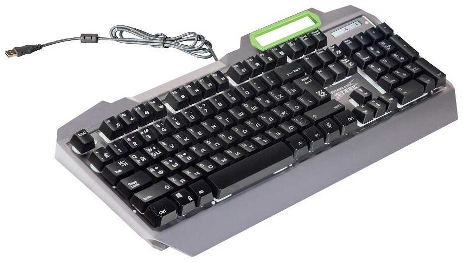 Игровая клавиатура Defender Stainless Steel GK-150DL фотография 2