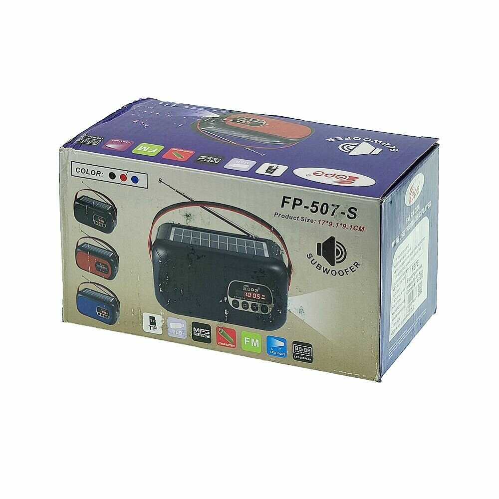Радиоприёмник Fepe FP-507-S фотография 6