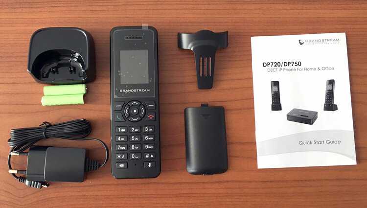 Дополнительная трубка Grandstream Grandstream DP722 (DP722) фотография 26