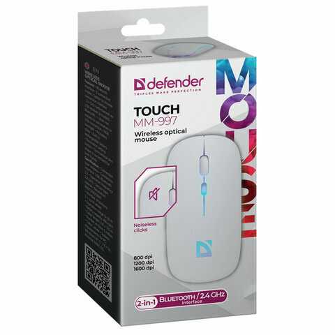 Мышь беспроводная Defender Touch MM-997 фотография 4