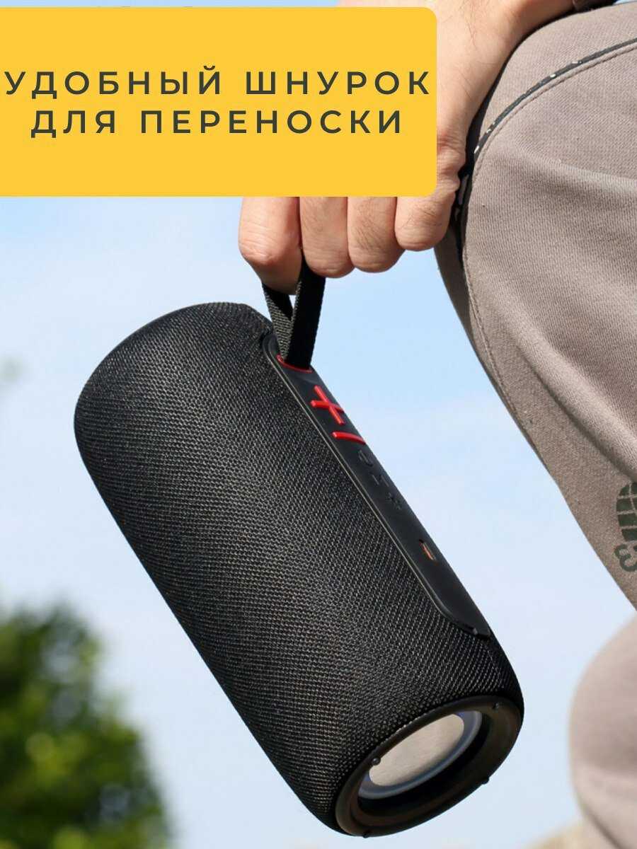 Колонка блютуз Портативная колонка (с FM радио и USB флешкой) фотография 25