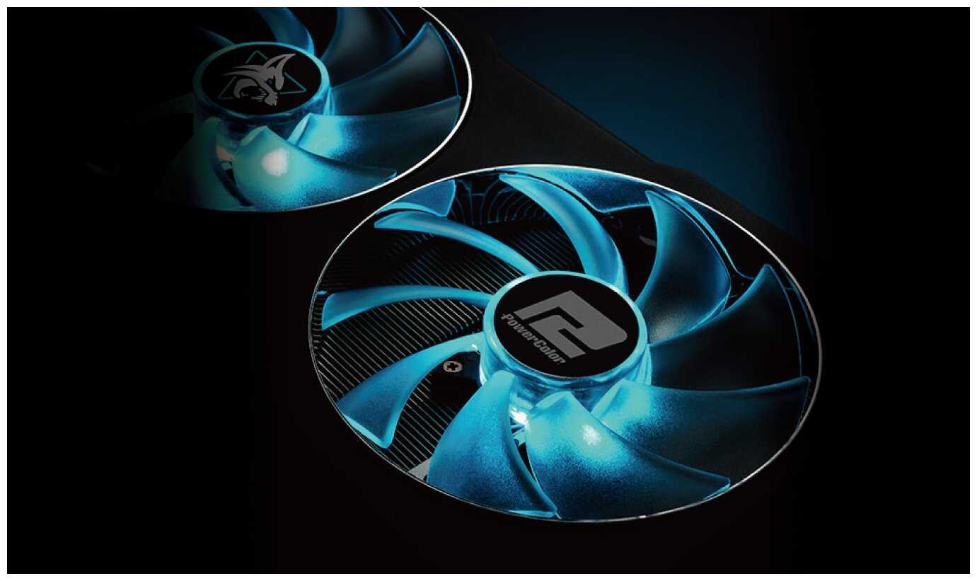 Видеокарта PowerColor Radeon RX 6600 Hellhound 8GB фотография 4