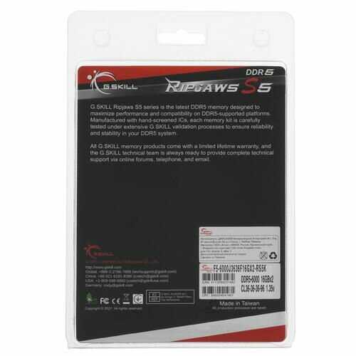 Оперативная память G.Skill RIPJAWS S5 (F5-6000J3636F16GX2-RS5K) фотография 1
