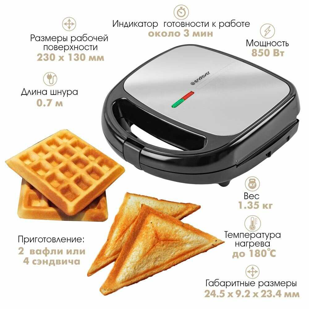 Бутербродница ENDEVER SM-30 фотография 8