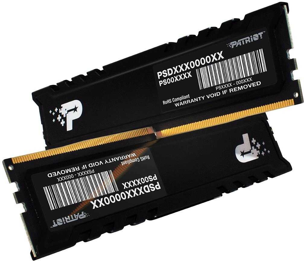 Оперативная память Patriot DDR-5 DIMM 32Gb (2x16Gb) (PSP532G4800KH1) фотография 5