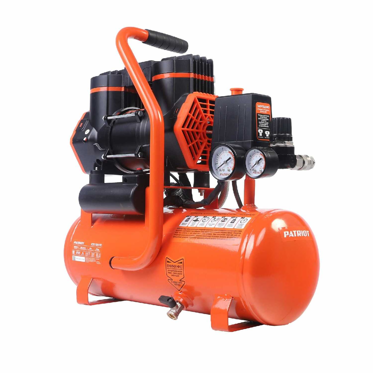 Компрессор PATRIOT Компрессор поршневой безмасляный KDS 280 F24 (F24) фотография 1