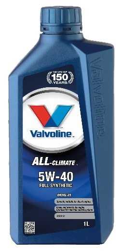 Синтетическое моторное масло VALVOLINE All-Climate Diesel C3 5W-40