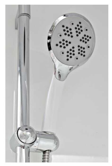 Душевая кабина Deto 1580 с LED-подсветкой и гидромассажем низкий поддон 80см*80см фотография 2