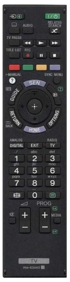 Пульт Sony RM-ED053 фотография 10