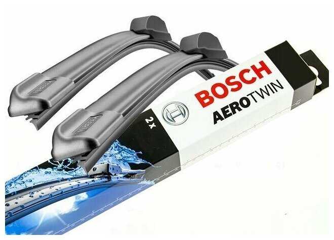 Щетка стеклоочистителя бескаркасная Bosch Aerotwin A976S, 2 шт. фотография 18