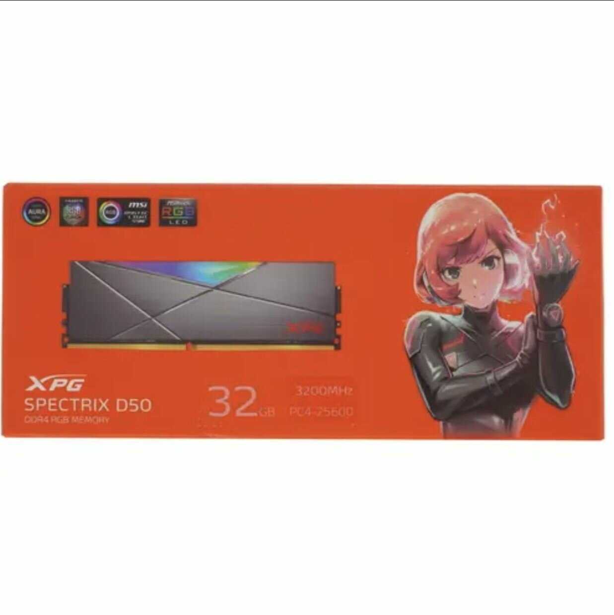 Оперативная память XPG Spectrix D50 32 ГБ DDR4 DIMM CL16 (AX4U320032G16A-ST50) фотография 15