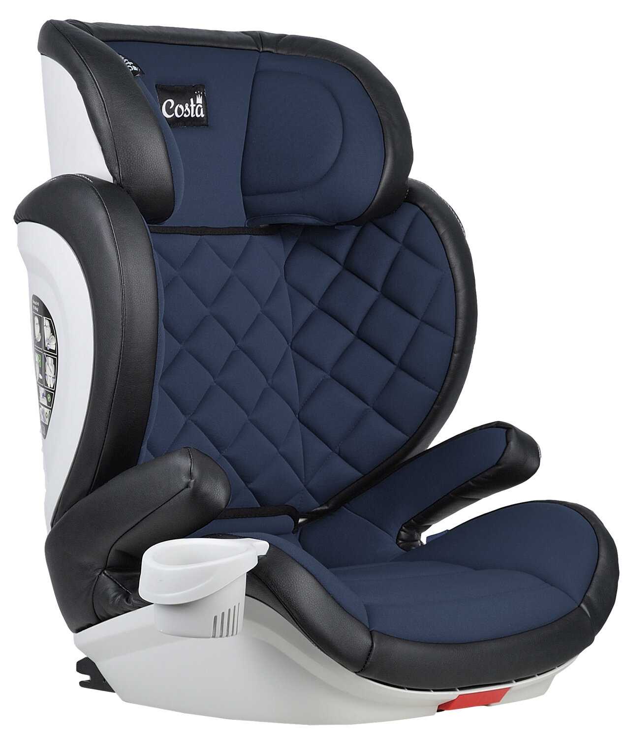 Автокресло детское CS-004 с креплением ISOFIT, группа II/III фотография 6