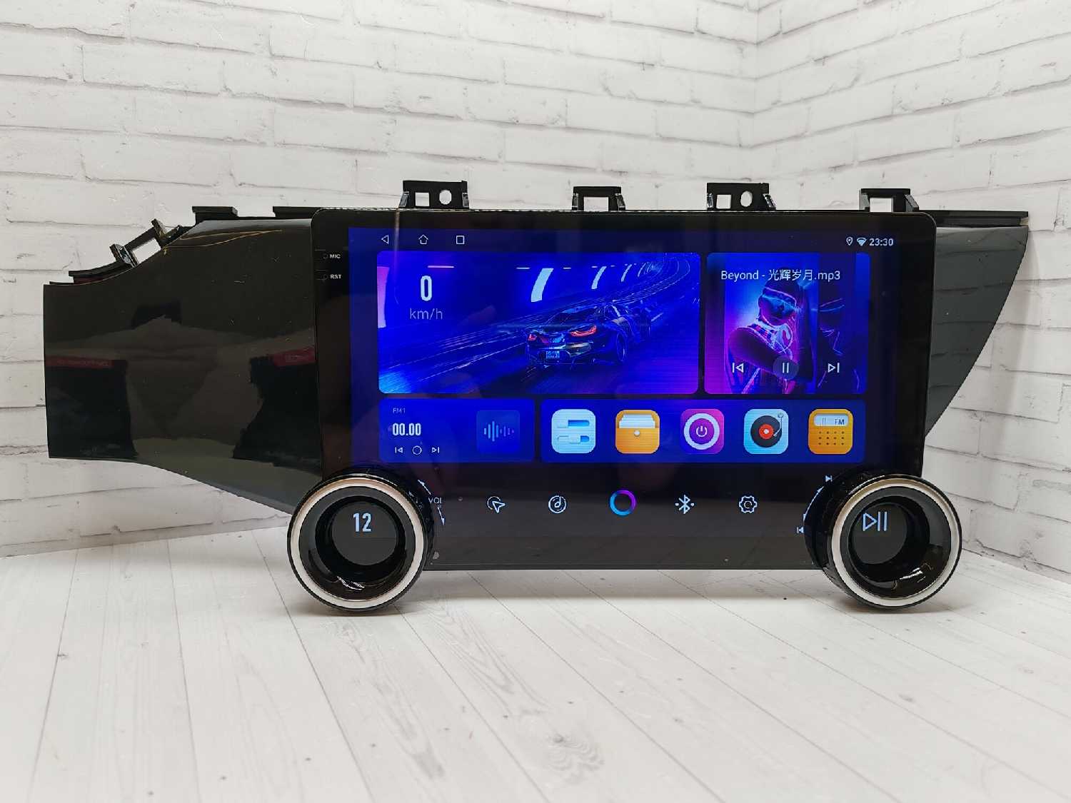 Магнитола Kia Магнитола с крутилками (андроид 13, QLED экран 10')