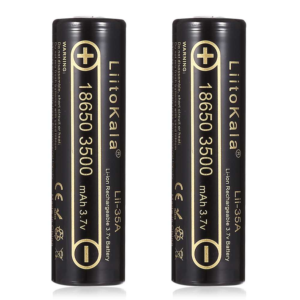Батарея LiitoKala Lii-35A (18650 3500mAh) фотография 2
