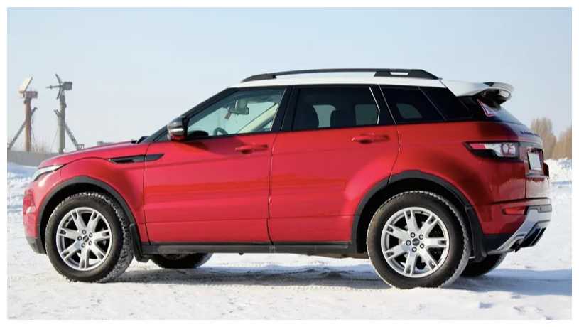Рейлинги для Land Rover Range Rover Evoque 2011-2018 черные фотография 2