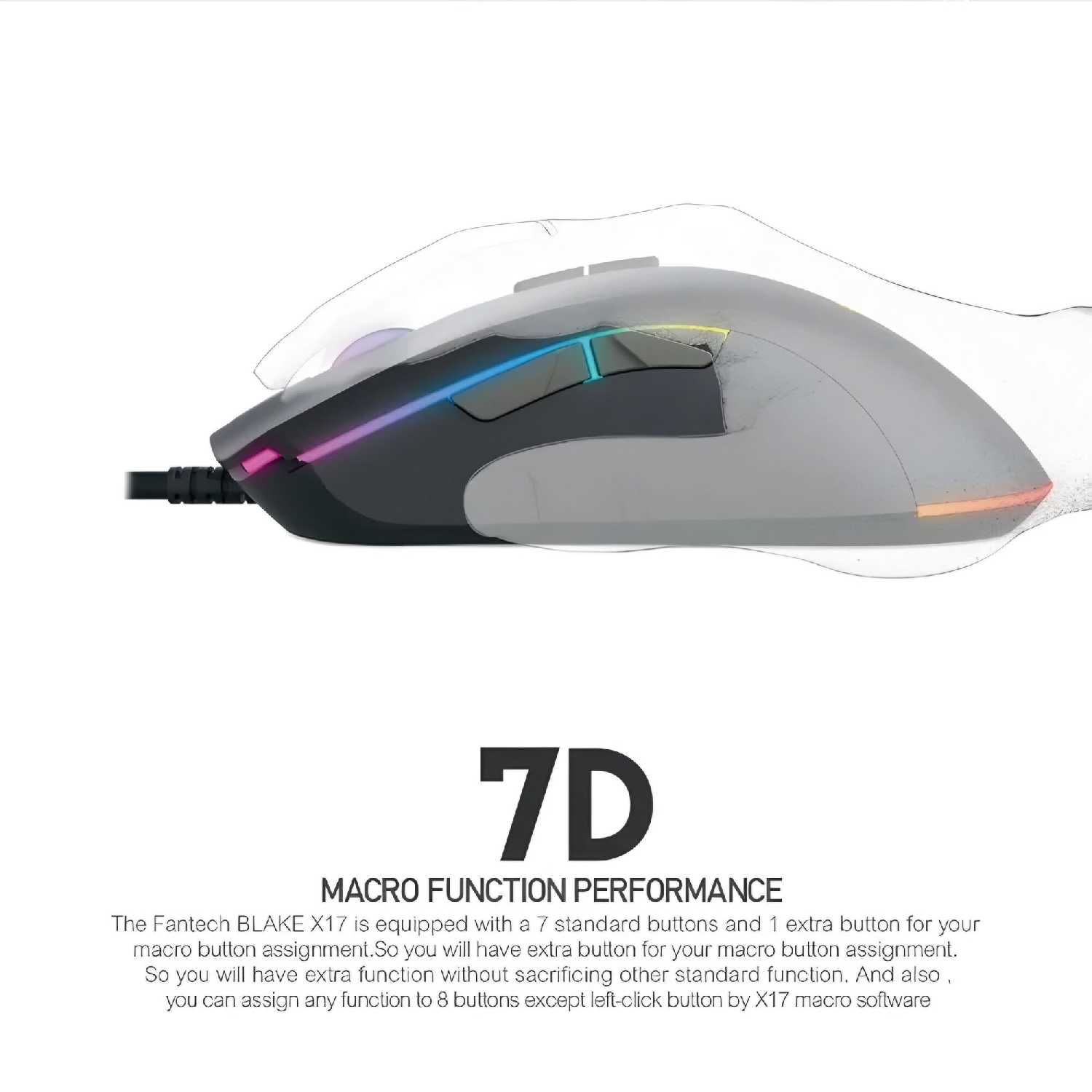 Игровая мышь Fantech X17 Blake фотография 7