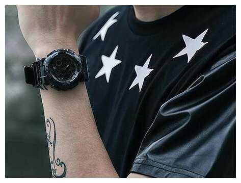 Японские наручные часы Casio G-SHOCK GA-100CF-1A фотография 1