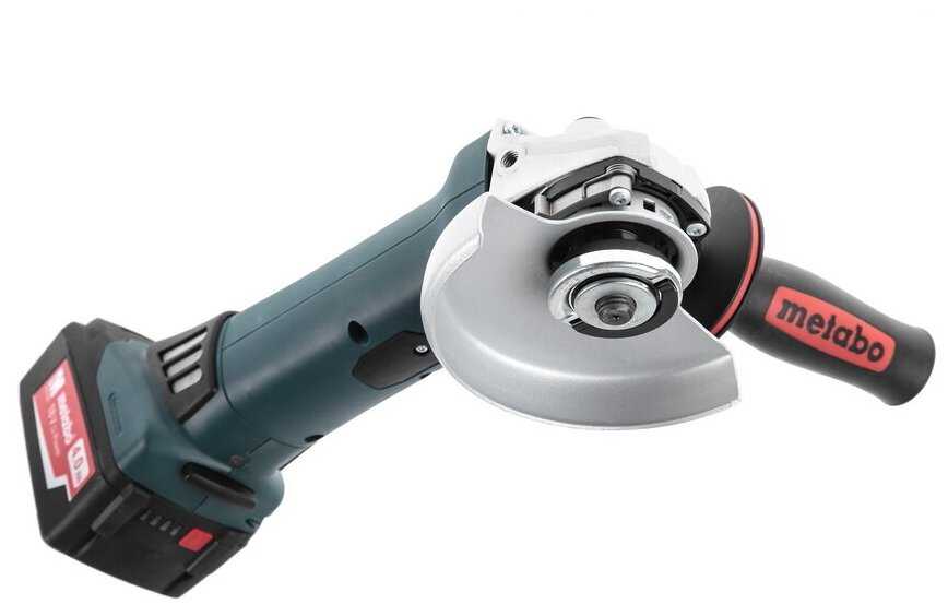 Аккумуляторная УШМ Metabo W 18 LTX 125 Quick (602174610) фотография 2