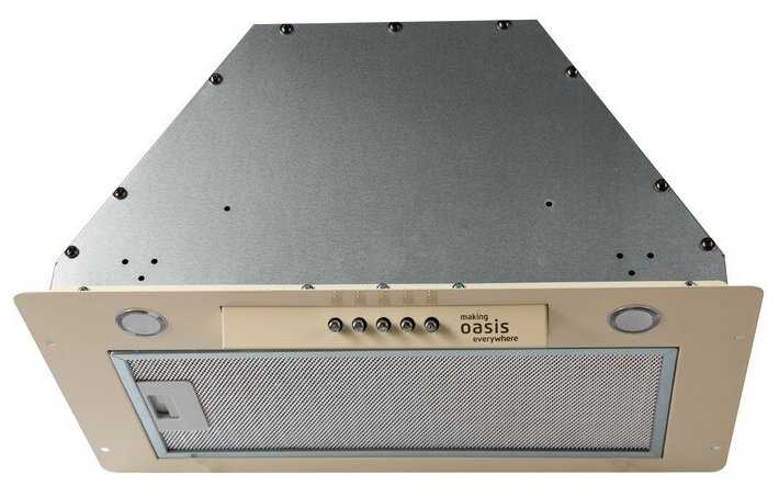 Вытяжка кухонная над плитой встраиваемая Oasis UM-50I (V), 50 см фотография 2