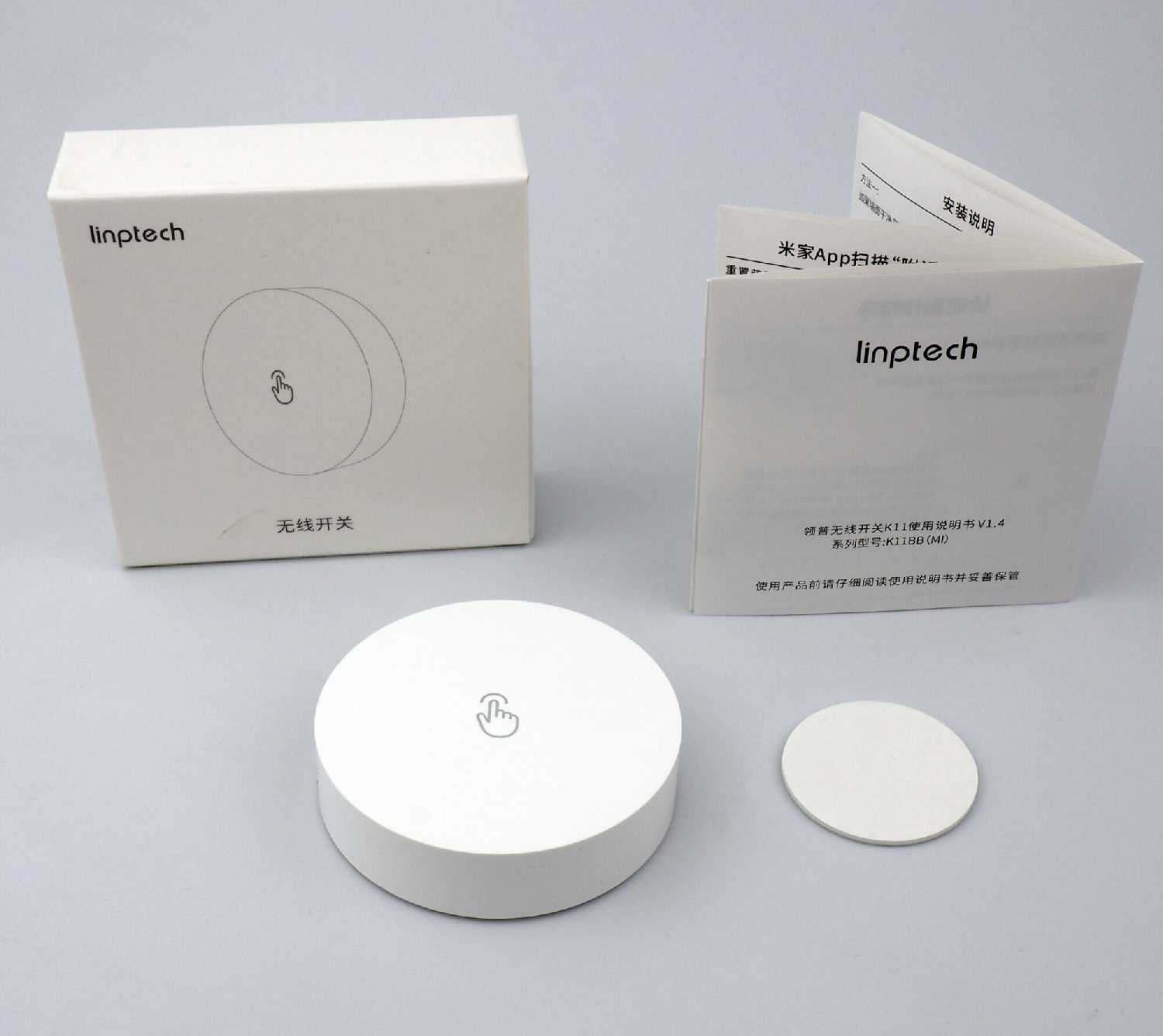 Умная кнопка Linptech Wireless Remote Control Switch K11BB