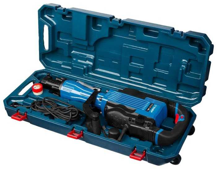 Электрический отбойный молоток ЗУБР ЗМ-35-1600 ВК, 1.6 кВт фотография 4