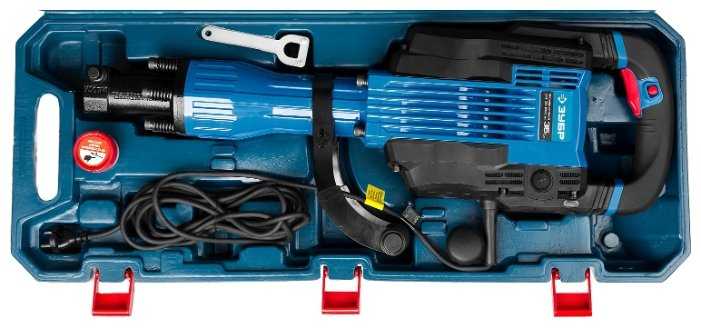 Электрический отбойный молоток ЗУБР ЗМ-35-1600 ВК, 1.6 кВт фотография 5